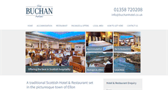 Desktop Screenshot of buchanhotel.co.uk