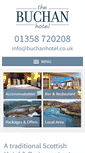 Mobile Screenshot of buchanhotel.co.uk
